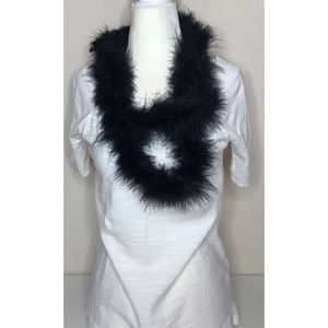 8ft Black Feather Boa EUC